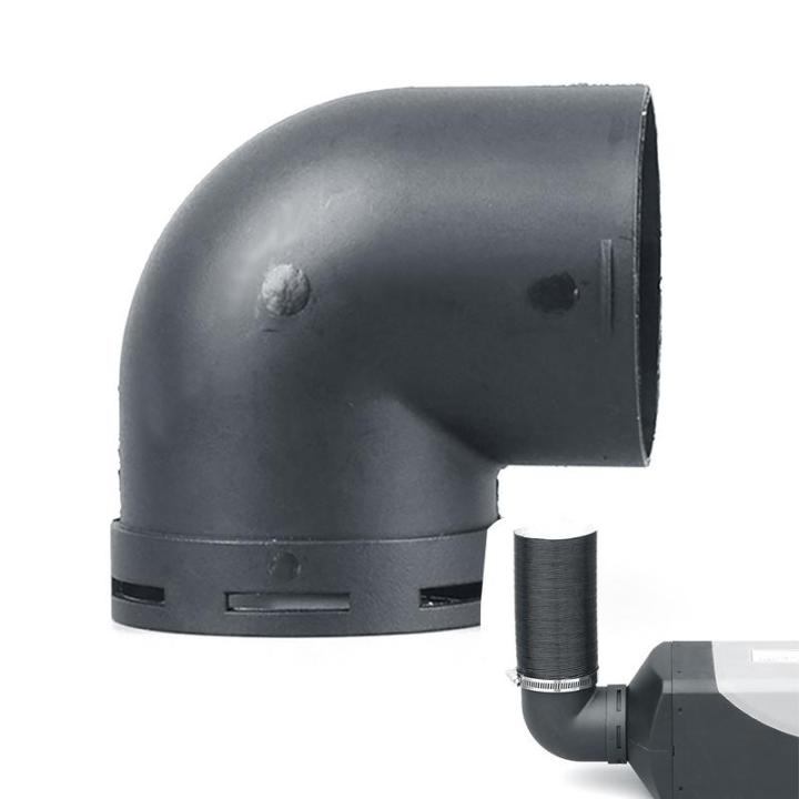 Elbow Duct Connector 60/75mm L-Shape Car Diesel Air Parking Heater Ducting Pipe Outlet Connector for Eberspaecher for Webasto