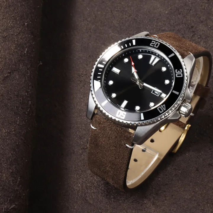 20mm%2022mm%20Quick%20Release%20Watch%20Band%20Genuine%20Suede%20Leather%20Watch%20Strap%20Vintage%20Brown%20Grey%20Watchbands%20Wristband%20Men%20Accessories%20-%20Image%203