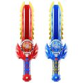 Kid Sword Launcher Led Spinning Top Toy Creative Hand Cranked Color Luminous Spinning Toys For Boys Girls Children s. 