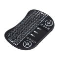 I8 Mini Wireless Keyboard Backlight 2.4G Air Mouse Remote Control Touchable Handheld for Smart Android TV Box Desktop PC. 