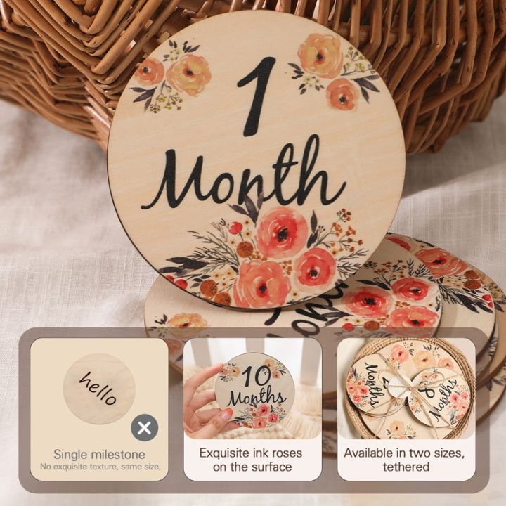 6+2Pcs/Set%20Wooden%20Milestone%20Number%20Monthly%20Flower%20Double%20Sided%20Cards%20Baby%20Age%20Photography%20Accessories%20Newborn%20Growth%20Memorial%20-%20Image%204