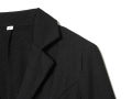 Women Elegant Lace Hem Black Suit Coat Fashion V-neck Single Breasted Slim Fit Blazer 2026 New Spring Office Lady Blazer Outwear. 