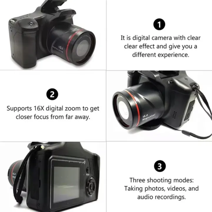 Digital%20Camera%20Portable%2016X%20Zoom%20Video%20Camcorder%20Photography%20Telephoto%20Camera%20For%20Students%20Beginner%20Professional%20Photographer%20-%20Image%202