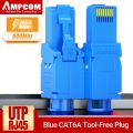 AMPCOM RJ45 Connectors Modular Plug, Cat6 Cat6A UTP Stecker Network Toolless Connector Ethernet Plugs Cable Internet Tools Free. 
