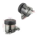Artudatech 1x Motorcycle Front Brake Clutch Master Cylinder Fluid Reservoir Oil Tank Cup BK. 