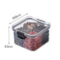 Snack Airtight container Household Whole Grain Coffee Moisture-Proof Storage Box Food Grade Clear Plastic Snack Dry Container. 