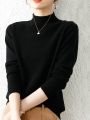 Autumn Winter Bottom Sweaters Women Fashion Chic Turtleneck Pullover Slim Long Sleeve Knitted Jumpers Soft Warm Pull Femme Top.