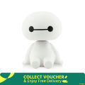 Baymax Robot Shaking Head Car Ornament: Cute and Playful Dashboard Decor - Nodding Ornaments to Inject Fun and Character into Your Commute.