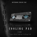 YOUDA Cooling fan 【2 fan blades 】 Notebook Cooler pad Y-818 Cooling fan of all kinds of electronic appliances NOTEBOOK SUPER MINI LAPTOP COOLING PAD. 