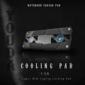 YOUDA Cooling fan 【2 fan blades 】 Notebook Cooler pad Y-818 Cooling fan of all kinds of electronic appliances NOTEBOOK SUPER MINI LAPTOP COOLING PAD. 