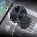 UYUXIO 15W Fast Charging Magnetic Wireless Car Charger Air Vent Car Mount Phone Holder for iPhone 17 16 15 14 13 Pro Max 12. 