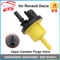 Vapor Canister Purge Valve Solenoid 149304569R 8200248821 for Renault Megane Clio Captur Twingo 6001543631 8200024427 8200660852. 