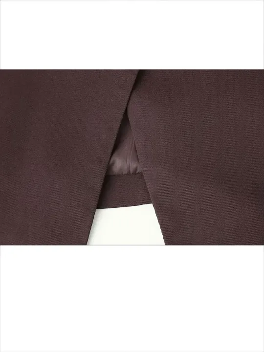 HH%202024%20Women's%20Chic%20Waist%20Casual%20Suit%20Jacket%20Fashion%20V-neck%20Single%20Button%20Decoration%20Elegant%20Women's%20Street%20Casual%20Jacket%20-%20Image%204