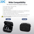 JJC Black Portable Camera Bag Case Pouch for  Powershot V10 G1 X Mark III G7X Mark II  ZV-E10  X-E5 XE5 Bag. 