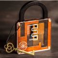 Classic Wooden Brainteaser Puzzle Game High Difficulty IQ Lock Challenge 3D Puzzle Tangram Sudoku Rubiks Cube Intelligence Test. 