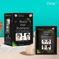Black Hair Shampoo 25ml * 10 (Pack of 10). 