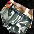 1/3PCS Men's Cool Ice Silk Boxers Shorts Summer Satin-like Solid Underpants Skin Friendly Breathable Mesh Crotch Male Underwear. 