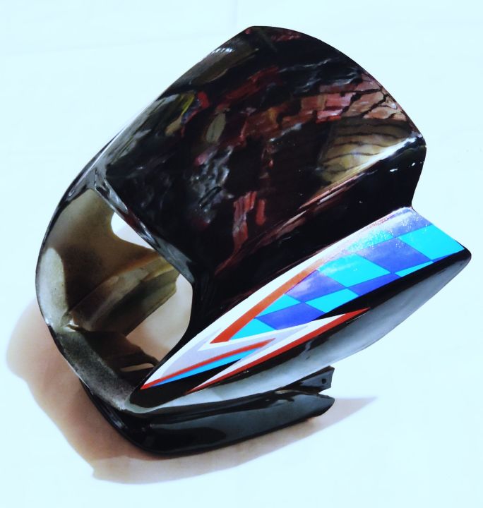 Visor Front/Headlight Cover Cd Dream Black 15/16 (Vendor)
