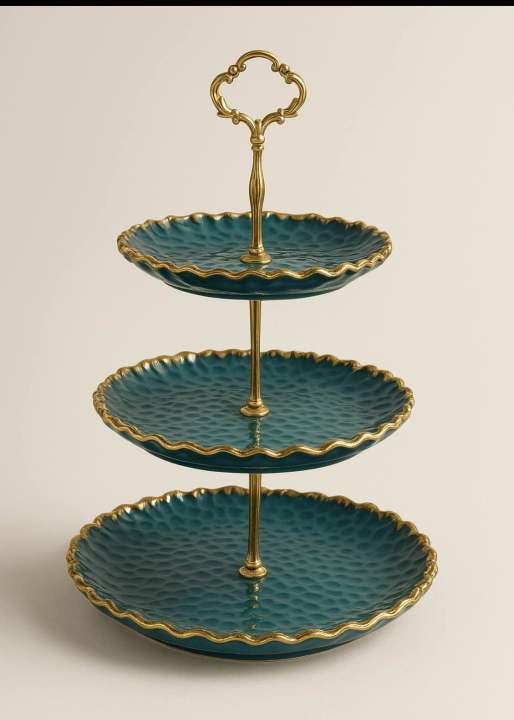 Ceramic%203%20tier%20embossed%20cake,%20cupcakes,%20tea%20snacks%20dish%20stand%20-%20Image%207