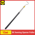 RV Awning Opener Puller Reach Rod Pole for Tent Shelter Camper Canopy, Extends from 16" to 60" with Multi-Section Locking. 