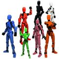 Titan 13 Action Figure Toy Multi-Jointed Movable Shapeshift Robot T13 3D Printed Mannequin Robot Display Model Desktop Ornaments. 