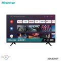 HISENSE 32A6200F  32" Google Android Smart Tv With Bazel Less Design & Voice Command Remote. 