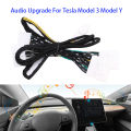 Standard Range Plus Audio Inactive Activation Wire Harness SR+ Horn Cable Speaker For Tesla Model 3 2018 - 2020 2021 2022 2023.