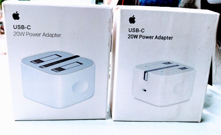 APPLE 20W USB-C Power Delivery Charger SUPER FAST CHARGING Original iPhone 3Pin /2 Pin 20 watt efficient and fast PD shu Charger with fast charging - 20W IPhone Usb-C Pd Power Adapter Charger 3 Pin/2pin - 100% fast charging support for all iphone USB _C
