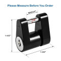1/2Cross-Border Trailer Accessories 1/4 Inch Small Trailer Lock Trailer Hook Connector Lock RV Truck Connector Truck Accessories.