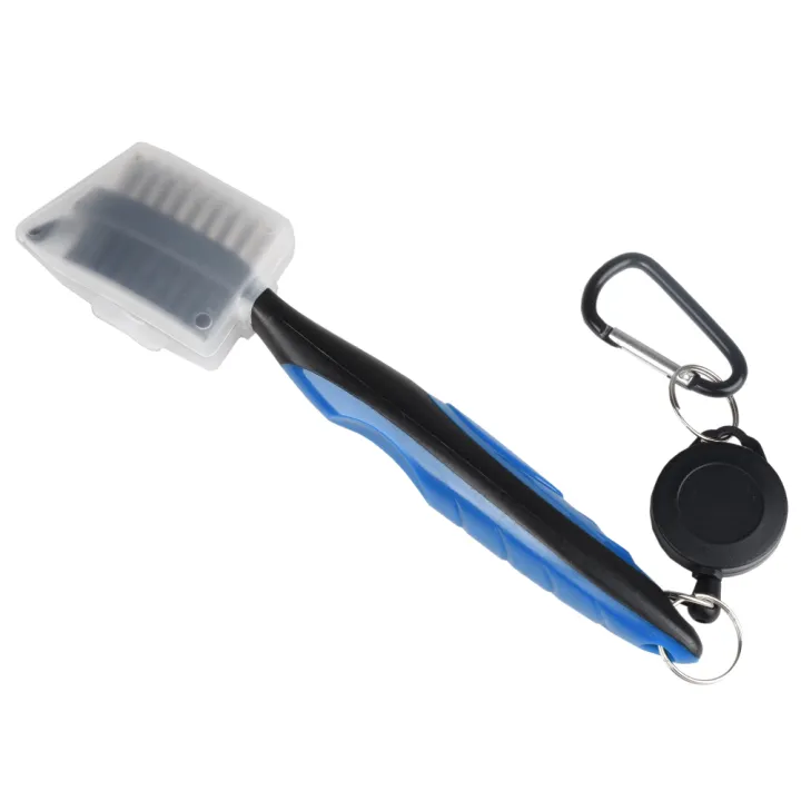 Golf%20Club%20Brush%20Groove%20Cleaner%20Retractable%20Dual%20Sided%20Nylon%20Bristles%20Aluminum%20Carabiner%20Groove%20Cleaner%20Groove%20Cleaning%20Tool%20Kit%20-%20Image%203