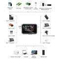 10 in 1 USB Type-C Voltmeter Ammeter Capacity Tester DC 4.5~36V 0-8A Multiple Fast Charging Protocols Automatic Detection pen gpt. 