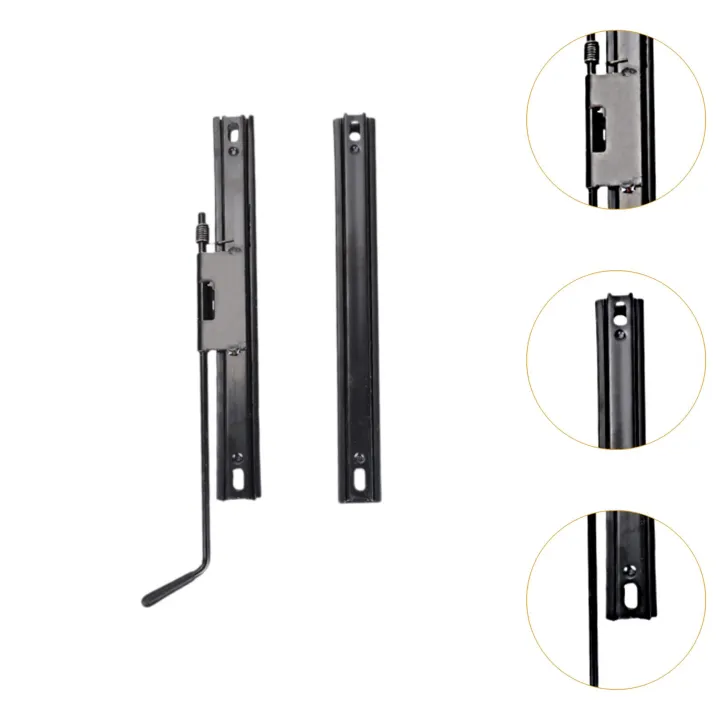 2Pcs%20Seat%20Slider%20Track%20Adjuster%20for%20Tractor%20Lawnmower%20RV%20Car%20Universal%20Seat%20Rail%20Mounting%20Bracket%20Kit%20-%20Image%202