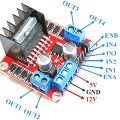 L298N H-Bridge Motor Driver Module. 