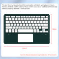 Wireless BT Keyboard For Samsung Galaxy Tab S10 Lite 2025 S9 FE S7 S8 Plus Touchpad Keyboard For Tab A9+ A8 S7FE Tablet Keyboard. 