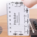 Durable Fritz ruler string height gauge bass ruler set action ruler for guitar setup, Bass ruler measure height. 