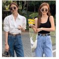 Women's Leather Belt with GG Letters Casual Fashionable Versatile Belt Trendy Jeans Belt High Quality Women's Style Waistband.