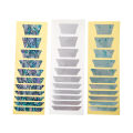 1Pc Electric Acoustic Guitar Inlay Sticker Fretboard Markers Guitar Sticker Scale. 