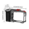 For Insta360 Ace Pro 2/Ace Pro Grip Kit Camera Metal Frame Case Bunlle With Lens Cap For Insta 360 Ace Pro2/Ace pro Accessories. 