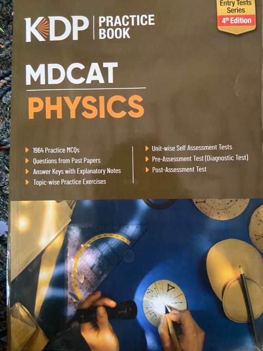 KIPS Entry Test Practice Physics Latest Edition 2025 KDP  4th edition Book MDCAT