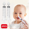 1/2/4pcs Home NeedleTube Nasal Aspirator Baby Infant KidsNose Snot Booger Irrigator MucusSnivel Cleaner Rhinitis Syringe Washer.