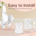 8Pcs Duckbill Valves 4Pcs Silicone Diaphragm Set Compatible with Momcozy M5 Electric Breast Pump Replacement for Pump Efficiency.