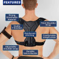 Back Posture Corrector Corset Clavicle Spine Posture Correction Adjustable Support Belt Pain Relief Traine Spine Posture Support. 