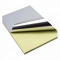 10 Sheets A4 size Glossy Silver sticker.