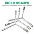 Y Shape Socket Wrench Hexagon Spanner Repair Hand Tool 8mm, 10mm, 12mm, 3 Way Y Shape Socket Wrench (pana). 