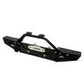 Metal Front Bumper with Tow Trailer for 1/10 RC Crawler Car Traxxas TRX4 Axial SCX10 90046 90047 SCX10 II Upgrade Parts. 