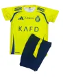 Al Nassr 2025 Football kit Kids Boys size Jersey - (4 to 13 years). 