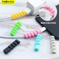 Spiral Charger Cable Protector Data Cable Saver Charging Cord Protective Cable Cover. 