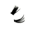 Fairy Lash Clusters 8-16mm Manga Eyelash Clusters D Curl - WideSpan DIY Eyelash Extensions Wet-Look Spiky Anime Lashes Individua. 