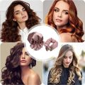 2pcs/set Heatless Hair Curler Silk Curling Headband Foam Curl Rod Lazy Sleeping Hair Rollers Women's No Heat Styling Tools. 