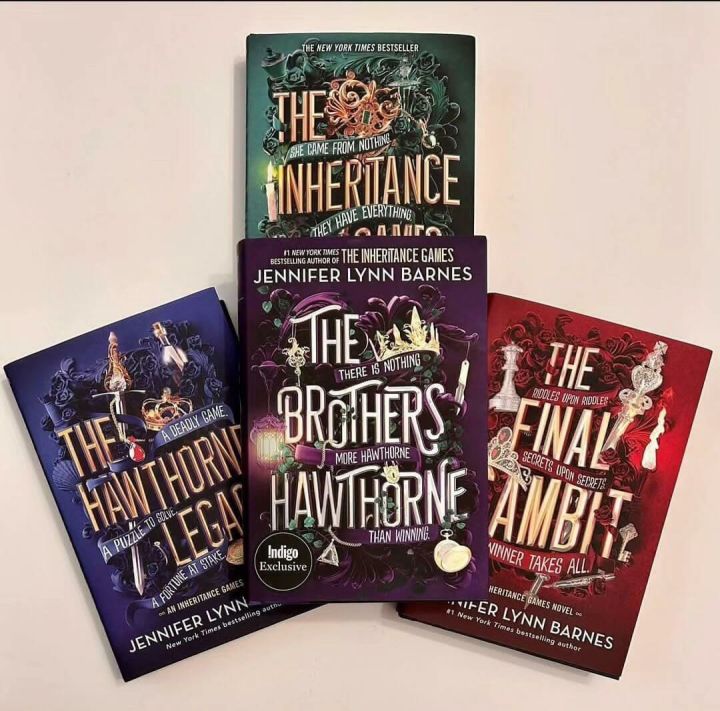 The Inheritance Games 4-book Set by Jennifer Lynn Barnes (The
